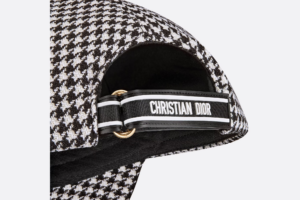 Mu Dior D-Player Cap 'Black White Wool' 25PDP922I120-C933