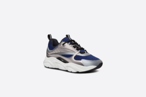 Giay Dior B22 Sneaker 'Blue Silver' 3SN231ZRZ-H865