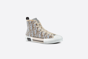 Giay Dior B23 High-Top 'Greige Dior Tapestry' 3SH129ZGT-H861