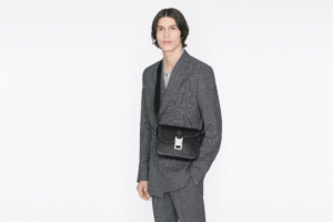 Tui Dior Mini Saddle Bag Strap 'Black Grained' 1ADPO049YKK-H00N