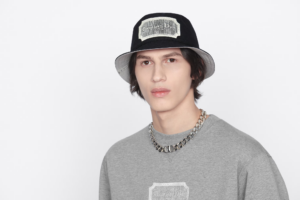 Mu Dior Couture Bucket Hat 'Black Canvas' 243C907E4511-C988