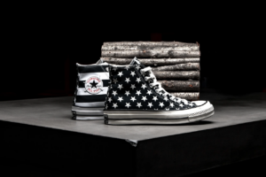 Giay Converse Chuck 70 Archive Restuctured Stripes 'Black White' 166425C