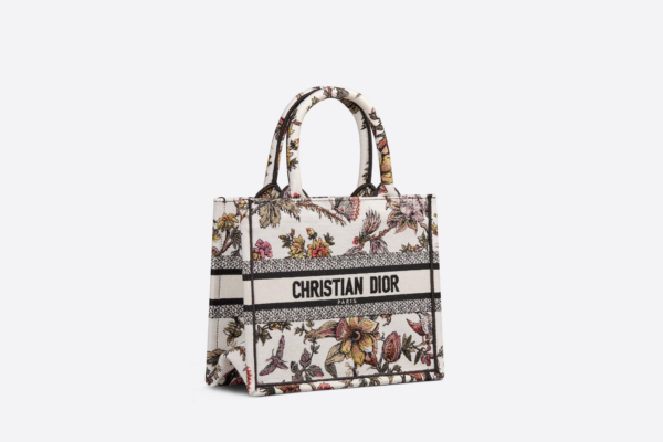 Túi Dior Book Tote Small 'White Multicolor Botanique' M1265ZRZB-M884 - Hình ảnh 2