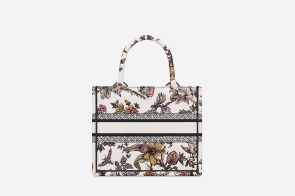 Túi Dior Book Tote Small 'White Multicolor Botanique' M1265ZRZB-M884 - Hình ảnh 3