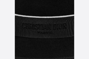 Mu Dior Odeo Small Brim Hat 'Black Felt' 31SEV966G891-C900