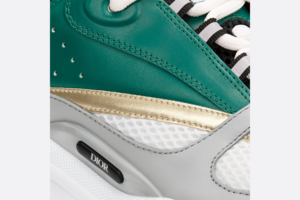 Giay Dior B22 Sneaker 'White Green' 3SN231ZTA-H668