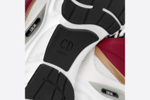 Giay Dior B22 Sneaker 'White Burgundy' 3SN231ZTA-H360