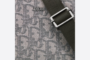 Tui Dior Pouch With Strap 'Ruthenium' 2ESBC119DOS-H30Q
