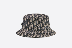 Mu Dior Oblique Bucket Hat 'Navy Beige Jacquard' 293C906G5763-C189