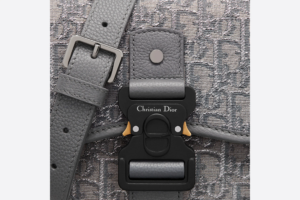 Tui Dior Mini Gallop Bag Strap 'Ruthenium' 1ADPO033DOS-H30Q