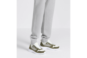 Giay Dior B25 Runner 'Olive Suede Dior' 3SN283ZMI-H066