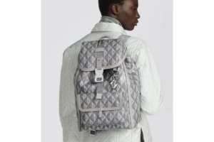 Tui Dior Hit The Road Backpack 'Gray CD Diamond' 1ESBA021CDP-H42E