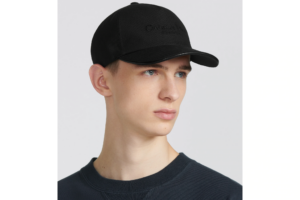 Mu Dior Couture Baseball Cap 'Black Canvas' 243C904G4511-C900