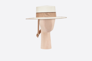 Mu Dior Odeo Large Brim Hat 'Natural Straw' 31SEV967G185-C160