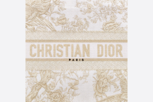 Tui Dior Book Tote Medium 'Jardin Gold-Tone Metallic' M1296ZRZF-M981