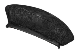Mũ Dior Arty Beret 'Black Lambskin' 31REV910X700-C900