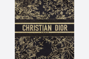 Tui Dior Large Book Tote 'Black Dior Jardin D'hiver Cotton' M1286ZRDZ-M911