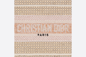 Tui Dior Book Tote Mini 'Embroidery White Multicolor' S5475ZMRI-M933