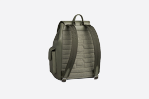 Tui Dior Saddle Backpack 'Olive Grained' 1ADBA161YKK-H635