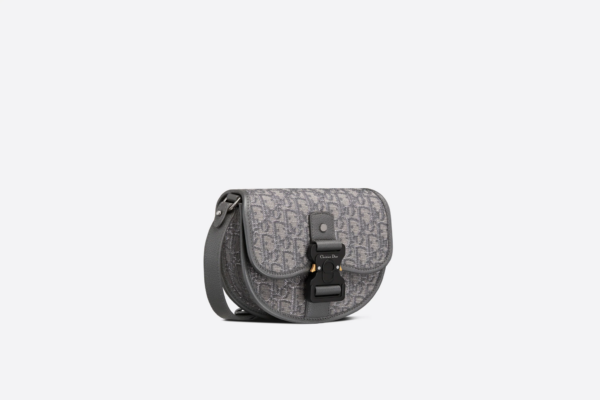 Túi Dior Mini Gallop Bag Strap 'Ruthenium' 1ADPO033DOS-H30Q - Hình ảnh 2