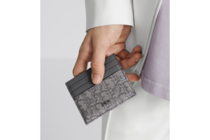 Vi Dior Card Holder 'Ruthenium Dior' 2ESCH135DOS-H30Q