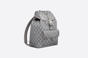 Tui Dior Hit The Road Backpack 'Gray CD Diamond' 1ESBA021CDP-H42E