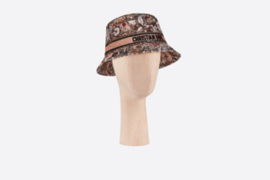 Mu Dior D-Bobby Small Brim Bucket Hat 'Pink' 31JAM923X132-C481