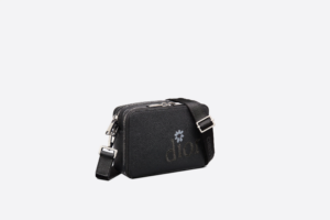 Tui Dior By Erl Pouch Strap 'Black Grained' 2ESBC119SER-H03E