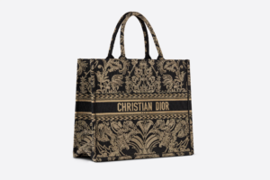 Tui Dior Book Tote Large 'Black White' M1286ZMDR-M03C