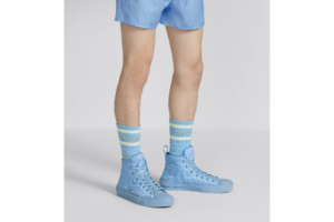 Giay Dior By Erl B23 High-Top 'Blue Dior Swirl Motif' 3SH134ZSW-H565