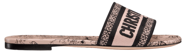 Dep Dior Dway Slide 'Black Nude' KCQ209JHR-S15X