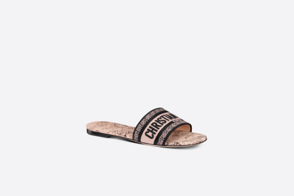 Dep Dior Dway Slide 'Black Nude' KCQ209JHR-S15X