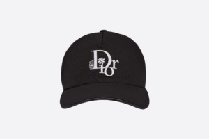 Mu Dior By Erl Baseball Cap 'Black Canvas' 243C904D4511-C980