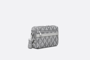 Tui Dior Safari Bag Strap 'Gray CD Diamond' 1ESPO206CDP-H42E