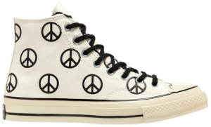 Giày Converse Chuck 70 High 'Unleash Peace Egret Black' 167912C
