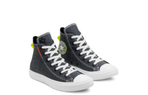 Alternative view of Giày Converse Chuck Taylor All Star High 'Renew Black Venom' 168595C