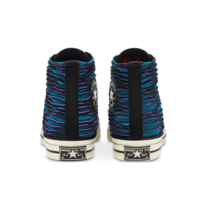 Giay Converse Chuck 70 High 'Vibrant Knit Ocean Depths' 168757C