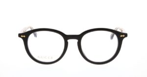 Kính Gucci Black Oval Eyeglasses GG0192OA 001