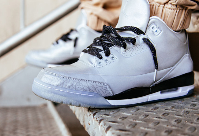 NIKE AIR JORDAN 5LAB3 REFLECTIVE SILVER REFLECTIVE SILVER-BLACK