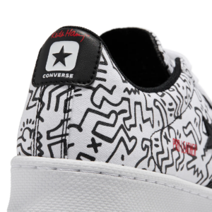 Giay Converse Pro Leather Low x Keith Haring 'Egret' 171857C