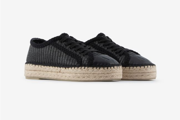 Giày Armani Exchange Espadrilles 'Black' 17197645SD - Hình ảnh 3