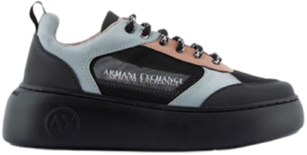 Giày Armani Exchange Brand Logo 'Black' 17223055NE