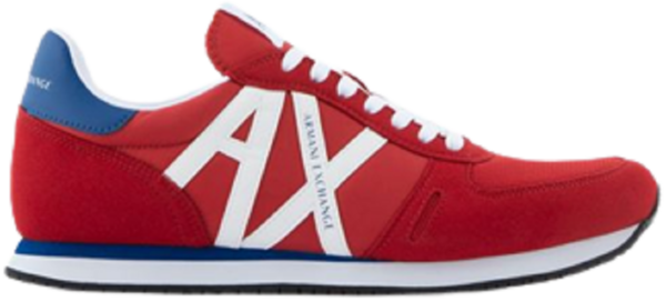 Giày Armani Exchange With Laces And Synthetic Suede 'Dark Red'