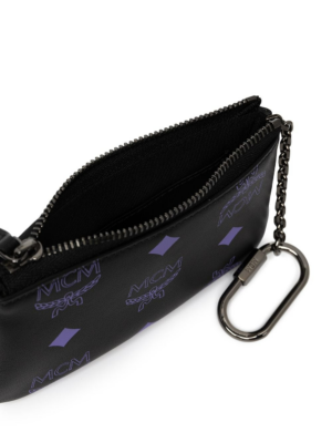 Alternative view of Túi MCM Color Splash Logo Leather 'Black' MXKCSSX01U4