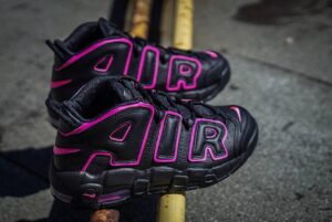 Alternative view of Giày Nike Air More Uptempo 'Hyper Pink' 415082-003