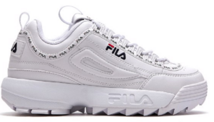 Giày Fila DISRUPTOR 2 White " Cá Mập" FS1HTA3091X