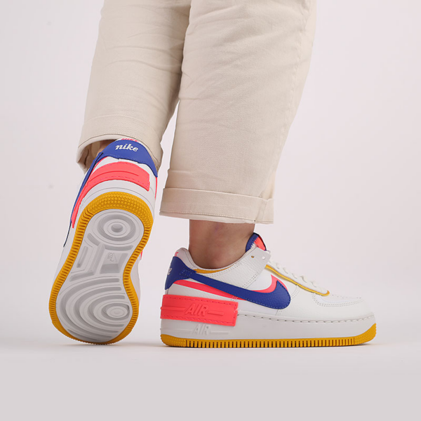 Giày Nike Wmns Air Force 1 Shadow 'White Crimson Blue' CI0919-105 - Hình ảnh 3