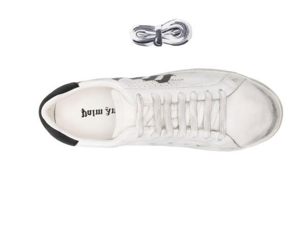 Giày Palm Angels Sprayprint 'White' PMIA056F22LEA0050110 - Ảnh 4