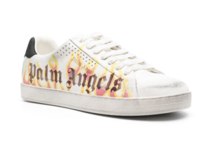 Alternative view of Giày Palm Angels Sprayprint 'Flame' PMIA056F22LEA0030118