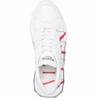 Alternative view of Giày Valentino Homme Blanc Cuir Baskerts WY2S0B21RKWKR5